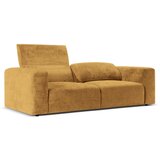 Micadoni Home Oker rumena sedežna garnitura 234 cm Cruz – | Shoptok.si