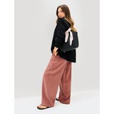 Sinsay Široke hlače s mješavinom lana | shoptok.hr