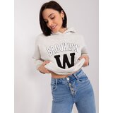 My Red Lips Sweatshirt-EM-BL-656-3.99P-light gray | Shoptok.si