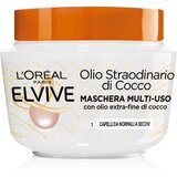 L´Oréal Paris Elseve Extraordinary Oil Coconut hranilna maska za normalne do suhe lase s kokosovim oljem 300 ml Cene