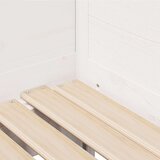 vidaXL Izvlečna dnevna postelja s predali bela 90x190 cm borovina, (21303561) | Shoptok.si