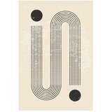 Venture Home poster Pantheon 50 × 70 cm, bež | shoptok.hr
