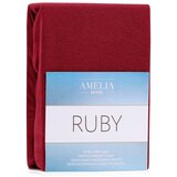 AmeliaHome Plahta s gumom Ruby 120-140x200 cm, bordo | shoptok.hr