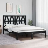  Za krevet od masivne borovine crni 140 x 190 cm Cijene