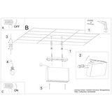  Sollux SL.1212 - LED spot svetiljka SOLE LED/11W/230V, crna | Eponuda.com