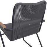 Bessagi Garden Vrtna Garnitura Helen, 6-Delno, Siva, Barva Tikovine | Shoptok.si