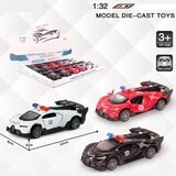 Magic Toys Bugatti policijski model automobila na uvlačenje u nekoliko verzija 1/32 | shoptok.hr