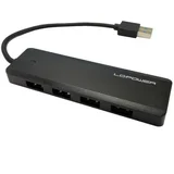 LC-HUB-U3-4-V2 HUB USB3.2, crni
