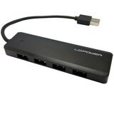 LC Power USB LC-HUB-U3-4-V2 HUB 4port USB3.0 Black cene