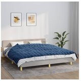  Obtežena odeja modra 155x220 cm 7 kg blago | Shoptok.si