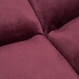 XORA 3-SED, vinsko rdeča tekstil | Shoptok.si