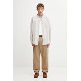 Carhartt WIP Cassel Srajca cassel stripe peanut / whit | Shoptok.si