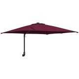  Vrtni suncobran Bordeaux Crvena 248,5 x 247,5 x 160 cm | shoptok.hr