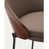 Kave Home Smeđa barska stolica (visine sjedala 65 cm) Eamy – | shoptok.hr
