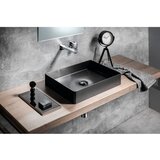 Sapho Crni umivaonik od nehrđajućeg čelika 50x35 cm Aurum – | shoptok.hr