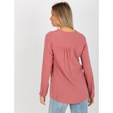 Sublevel Blouse-D73761M11081A-dark pink | Shoptok.si