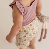 Little dutch dekliška majica brez rokavov vintage little flowers mauve | shoptok.hr
