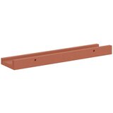  Polica na zidu 4 pcs Crvena 40 x 9 x 3 cm Konstruirano drvo | shoptok.hr