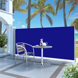 vidaXL Uvlačiva bočna tenda 140 x 300 cm plava | shoptok.hr