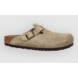 Birkenstock Boston Suede Leather Sandali taupe Cene
