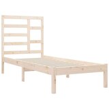  Posteljni okvir iz trdnega lesa 90x200 cm, (20684435) | Shoptok.si