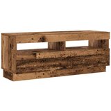 vidaXL TV omarica z LED starinski les 200x35x40 cm inženirski les | Shoptok.si