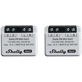 SHELLY KOMPLET KRMILNIKOV 2 PM MINI GEN3 ZA AVTOMATIZACIJO WIFI BLUETOOTH, (5000292060)