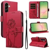 Eleganten ovitek etui za Samsung A57 5G, Regrat, Rdeč