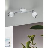 Eglo Bimeda spot/2, led, gu10, 2x3w, 2x240lm, bela/hrom (31002E) | Eponuda.com