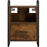  Viseći Noćni Ormar Dimljeni hrast 40 x 30 x 60 cm | shoptok.hr