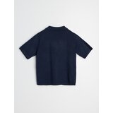 Sinsay Pletena polo bluza s dodatkom vune i vezom mašne | shoptok.hr