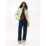 Tommy Jeans Zimska jakna mornarsko plava / pastelno zelena / crvena / bijela | shoptok.hr