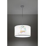 Sollux Lighting Sollux SL.1413 - Dečiji luster na sajli UNICORN 1xE27/15W/230V, prečnik 40 cm | Eponuda.com