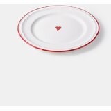 Sinsay Keramički tanjur s motivom srca | shoptok.hr