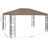  Sjenica 4 x 3 m smeđe-siva | shoptok.hr