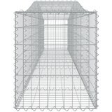  Lučne gabionske košare 8 kom 400x50x60/80 cm pocinčano željezo | shoptok.hr