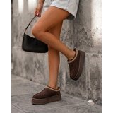 Appy 4Lady Ženske braon papuče Cocoa Snug Cene