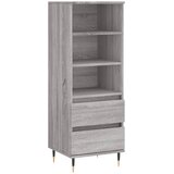  Visoka komoda boja hrasta 40x36x110 cm od konstruiranog drva | shoptok.hr