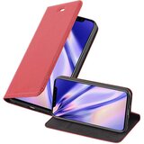 Cadorabo Ohišje, združljivo z Apple iPhone XS MAX v rdeče jabolko - Zaščitni ovitek z magnetnim zapiranjem, stoječo funkcijo in režo za kartice, (20548691) Cene