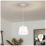  Brilagi - LED luster na sajli CERIA 1xE27/40W/230V, prečnik 20,5 cm, bela | Eponuda.com