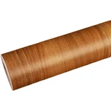 Samolepilna lesena folija, Lepilna folija za pohištvo z videzom lesa (300x40cm) | DURAWOOD kostanjevo rjava, (22107640)