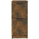  Komoda 2 kosa dimljeni hrast 30x30x70 cm konstruiran les, (20654079) | Shoptok.si