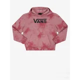 Vans Pink Girls' Batik Hoodie Cloud Wash - Girls