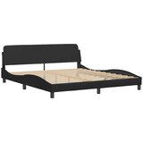  Okvir za krevet bez madraca Zadar crni 180x200 cm od umjetne kože | shoptok.hr