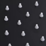  Glava za tuš od nehrđajućeg čelika 40 x 30 cm pravokutna crna | shoptok.hr