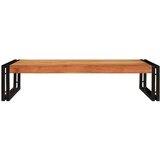  Polica za kupaonicu Smeđa 100 x 50 x 23 cm Čvrsto drvo akacije | Eponuda.com