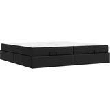  Okvir kreveta s madracem s madracem 2 pcs Crna PVC | shoptok.hr