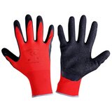 Lahti ROKAVICE ZAŠČITNE Z LATEKSOM ČRNO-RDEČE "8" M, (21070926) | Shoptok.si