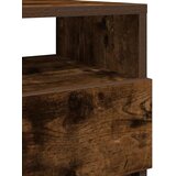  Noćni ormarići 2 kom s 2 ladice dimljeni hrast 40x33x60 cm | shoptok.hr