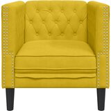  Chesterfield sofa fotelja žuti baršun | shoptok.hr